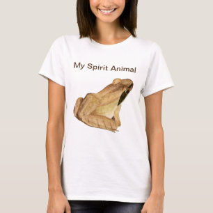 Camiseta de rana animal de mi espíritu