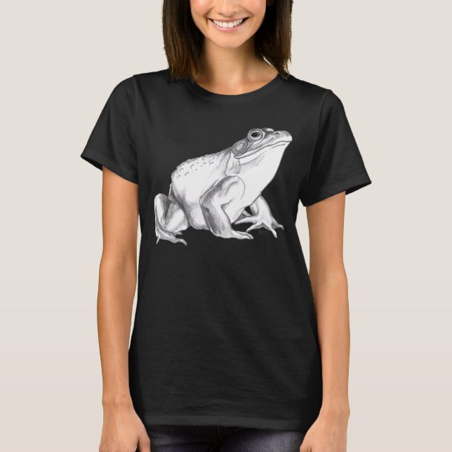 Camiseta de rana Bullfrog Camiseta de arte Guay Fr (Anverso)