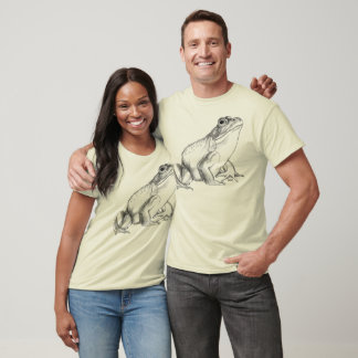 Camiseta de rana Bullfrog Camiseta Rana orgánica R