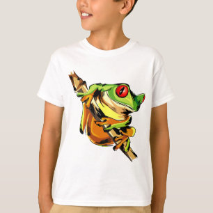 Camiseta de rana de árbol