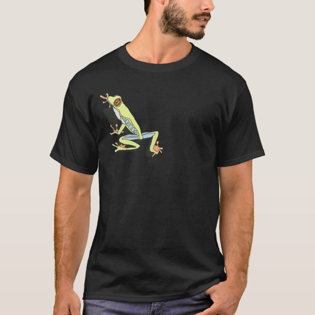 Camiseta de rana de árbol de escalada (Anverso)
