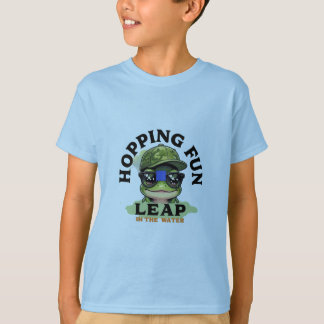 Camiseta de rana divertida