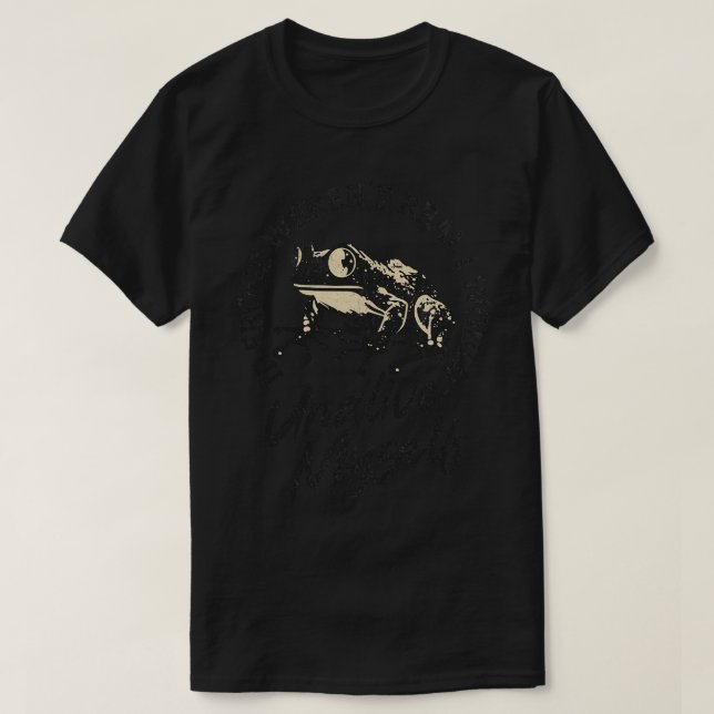 Camiseta de rana divertida inviva MysMeme retro es (Diseño del anverso)