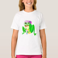 Camiseta de rana feliz