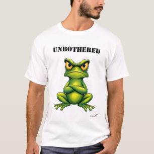 Camiseta de rana gruñona divertida imperturbable