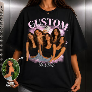 Camiseta de Rap Personalizada con el Rostro de la