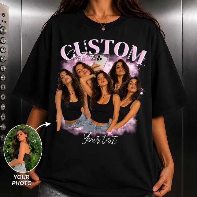 Camiseta de Rap Personalizada con el Rostro de la  (Subido por el creador)
