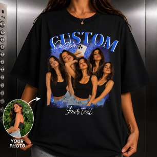 Camiseta de Rap Personalizada Cumpleaños Despedida