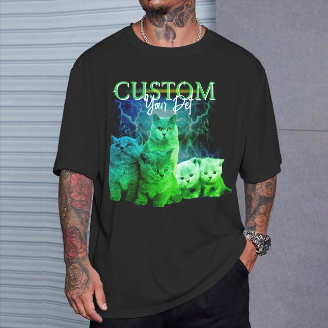 Camiseta de rap personalizada de los 90 con foto d (Subido por el creador)