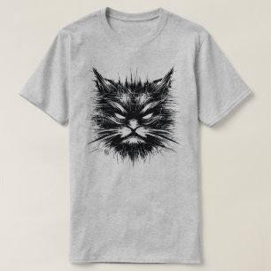 Camiseta de raqueta de gato