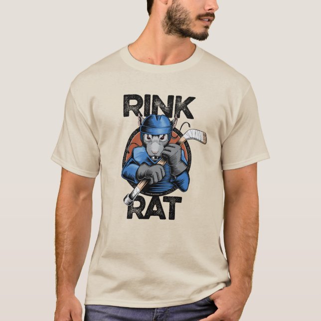 Camiseta De Rata De Hockey (Anverso)