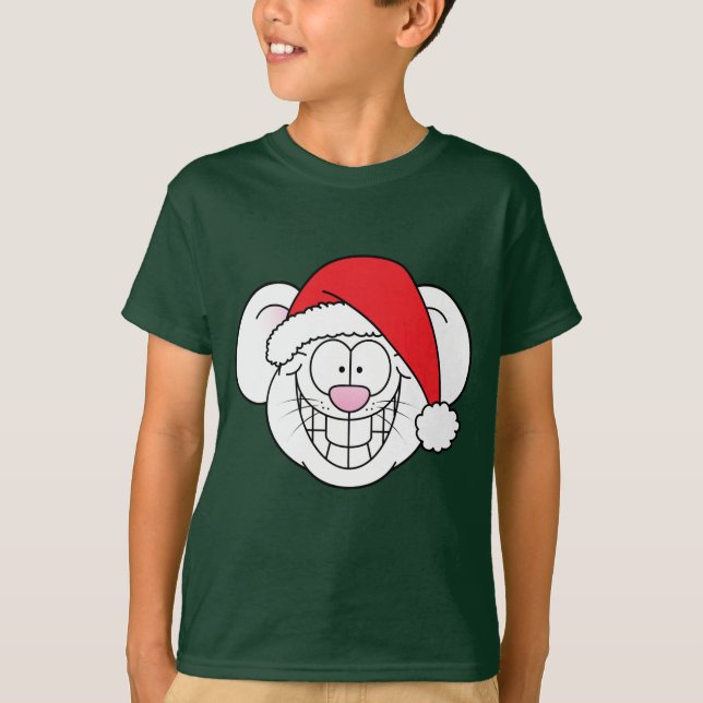Camiseta de Ratón de Navidad (Anverso)