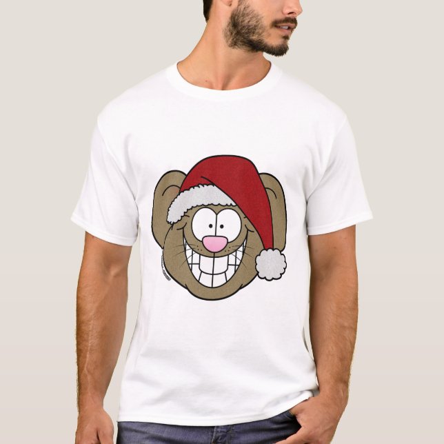 Camiseta de Ratón Santa (Anverso)
