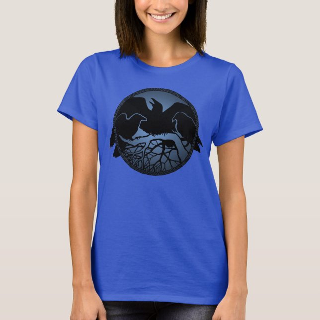 Camiseta de Raven para mujeres Camisetas orgánicos (Anverso)