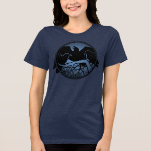 Camiseta de Raven para mujeres Camisetas orgánicos