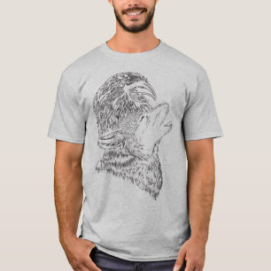 Camiseta de Raven y Wolf