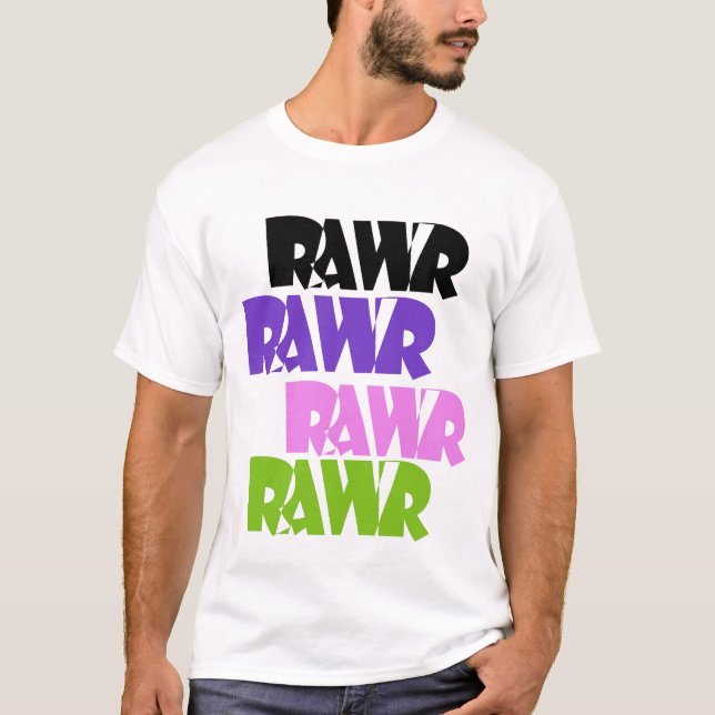 Camiseta de Rawr (Anverso)