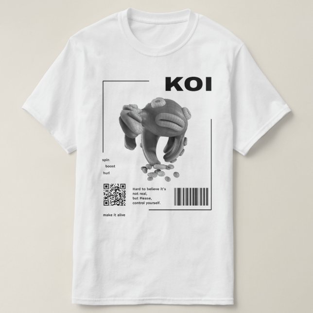 Camiseta de Realidad Aumentada (Diseño del anverso)