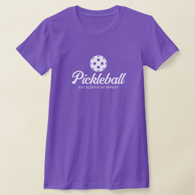 Camiseta de rebanada de enganche de pellizco morad (Distribución)