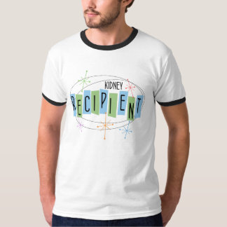 Camiseta de receptor de riñón de diseño retro