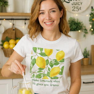 Camiseta de Receta de Limonada / Limón