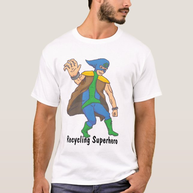 Camiseta de reciclaje de Superero de Blake (Anverso)