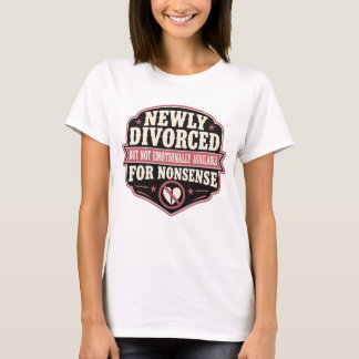Camiseta de recién divorciada