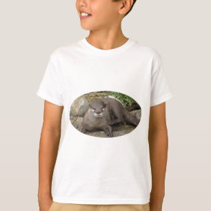 Camiseta de reclinación de la nutria