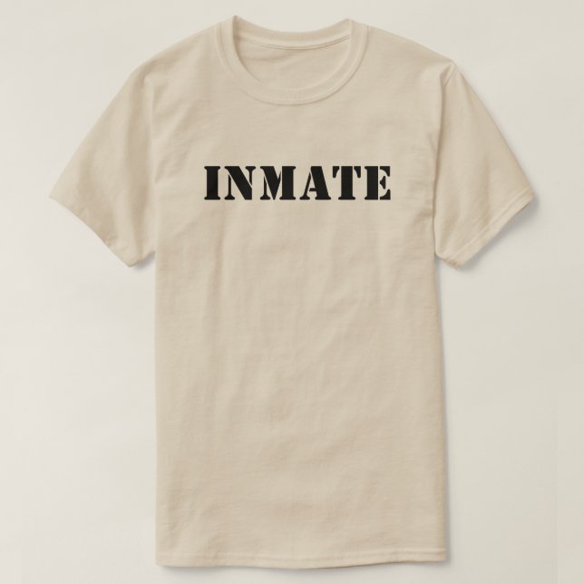 Camiseta de recluso (Diseño del anverso)