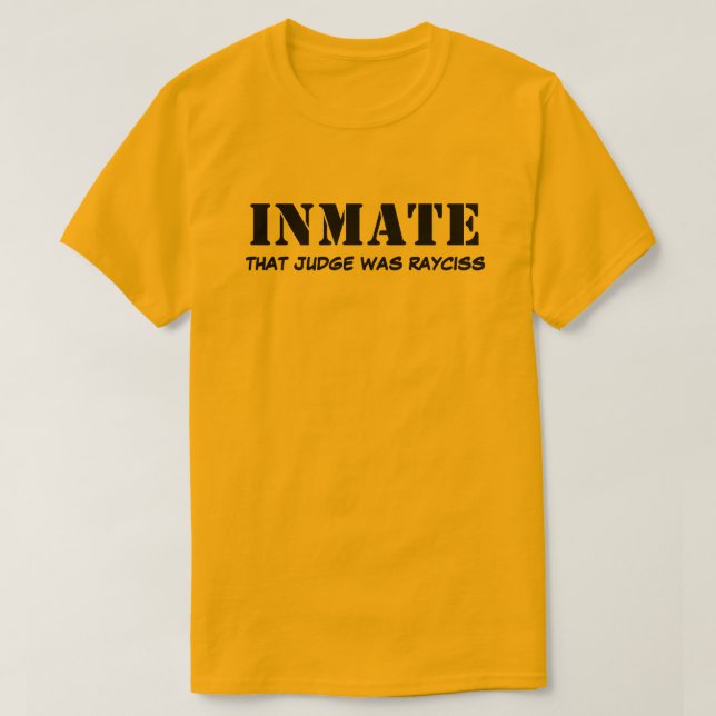 Camiseta de recluso (Diseño del anverso)