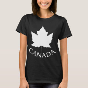 Camiseta de recuerdo CN de Canadá para mujeres con