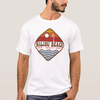Camiseta de recuerdo de la playa de Malibu - Dorch