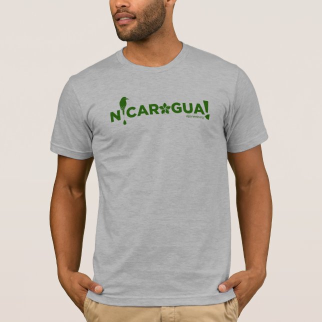 Camiseta de recuerdo de Nicaragua (Anverso)