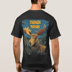 Camiseta de recuerdo Majestic Moose Canada
