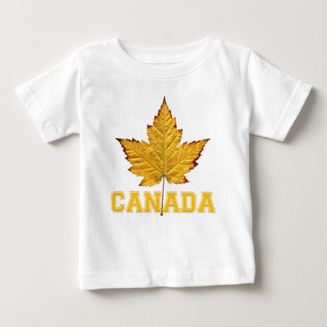 Camiseta de recuerdo para bebés de Canadá Camiseta (Anverso)