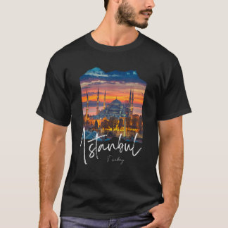 Camiseta de recuerdo turca de Estambul
