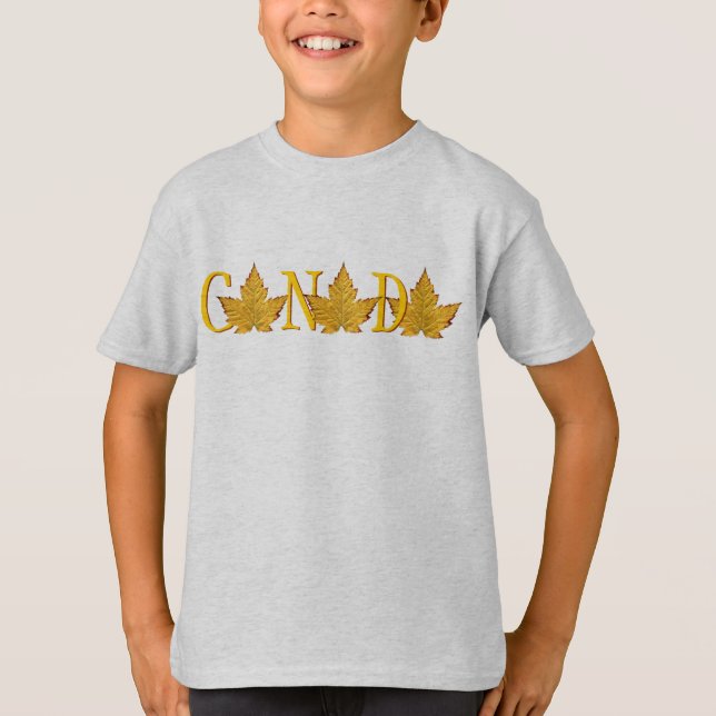 Camiseta de recuerdo unisex camiseta de Canadá (Anverso)