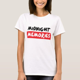 Camiseta de Recuerdos de medianoche, té de declara