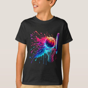 Camiseta de red de aro Sketll para niños hombres a