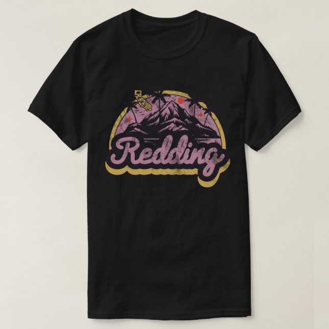 Camiseta de Redding, California (Diseño del anverso)