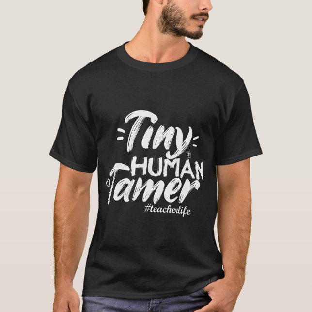Camiseta de regalo 4 profesores, pequeño Tamer hum (Anverso)