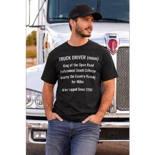 Camiseta de regalo con definición de conductor de 
