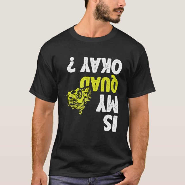 Camiseta de regalo de Carreras cuádruple ATV (Anverso)