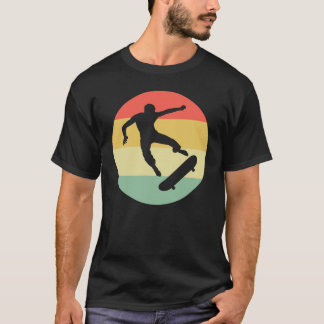 Camiseta de regalo de época para patineta