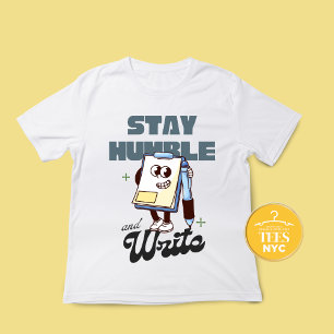 Camiseta de regalo de escritor Inspire Cita Unisex