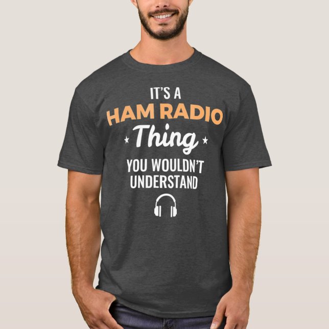 Camiseta de regalo de Ham Radio Operator (Anverso)