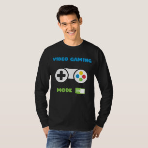 Camiseta de regalo de juego divertida para jugador