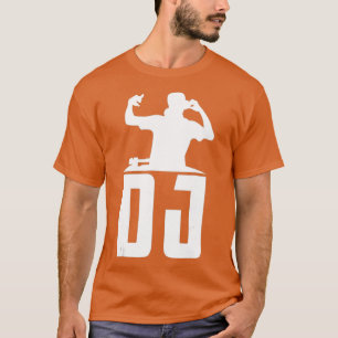 Camiseta de regalo de música jockey de disco Dj