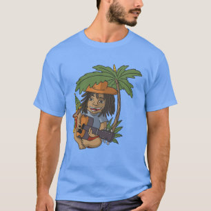 Camiseta de regalo de música reggae para cantante 