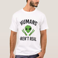 Camiseta De Regalo De Ovni Alien Divertido Los Hum